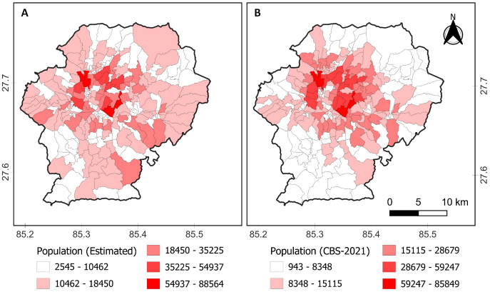 A QGIS-based approach of developing gridded population data for the Kathmandu Valley using OpenStreetMap building data