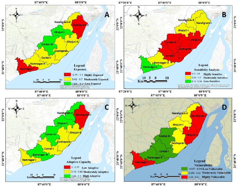 Agricultural vulnerability to cyclones in coastal West Bengal