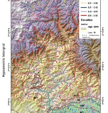 Fluvial anomaly as indicator of tectonically active landscapes: A study in the Darjeeling Sikkim Himalaya, India