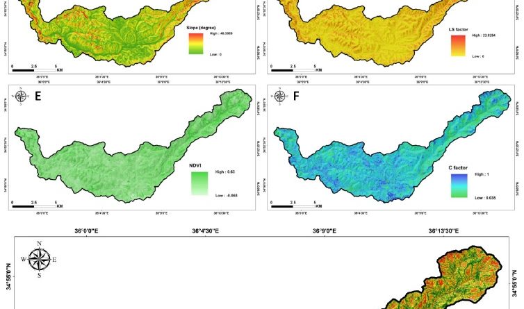 Integrated RUSLE-GIS modeling for enhancing soil erosion management in Ghamima River Basin, Syria