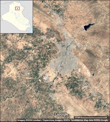 Assessing LULC dynamics in Kirkuk City, Iraq using Landsat imagery and maximum likelihood classification